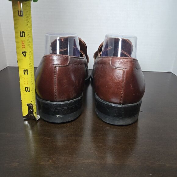 Vintage Mason Shoes Velvet Eez Mens Dress Loafer Leather Size 9C Boot&Shoe Union - Picture 4 of 8